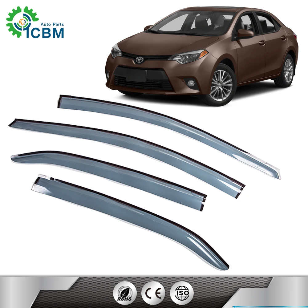 Современный стиль цена автомобиль высокого качества, акрил козырек заднего стекла для corolla 14-15