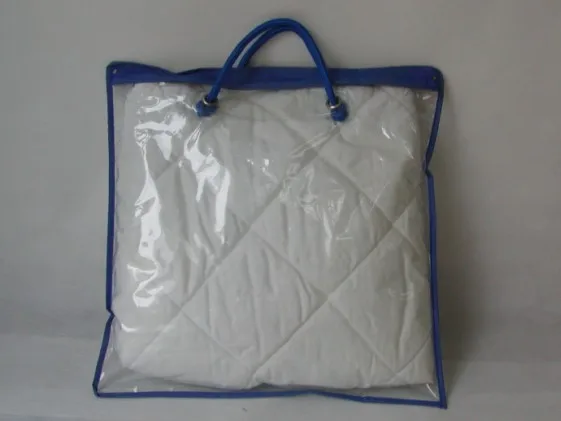 clear transparent plastic pvc packaging polythene bag for bed sheet sets/quilt/blankets