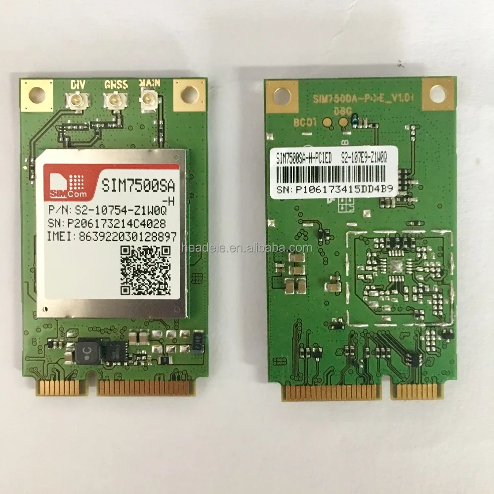 Новый Cat4 данные 4 г модуль LTE SIM7500SA-H с FDD-LTE B1/B3/B5/B7/B8/ b28