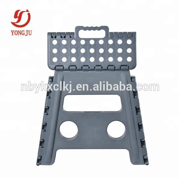 13 inch height plastic folding step stool for fishing
