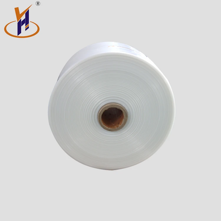 Top quality density Clear transparent  pe ldpe  plastic shrink film tube with width 200mm