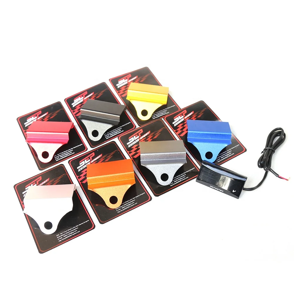 Aluminum Alloy CNC for KOSO Voltmeter Thermometer Holder Bracket LCD Digital Display Mounting Support for KOSO Meter Voltmeter