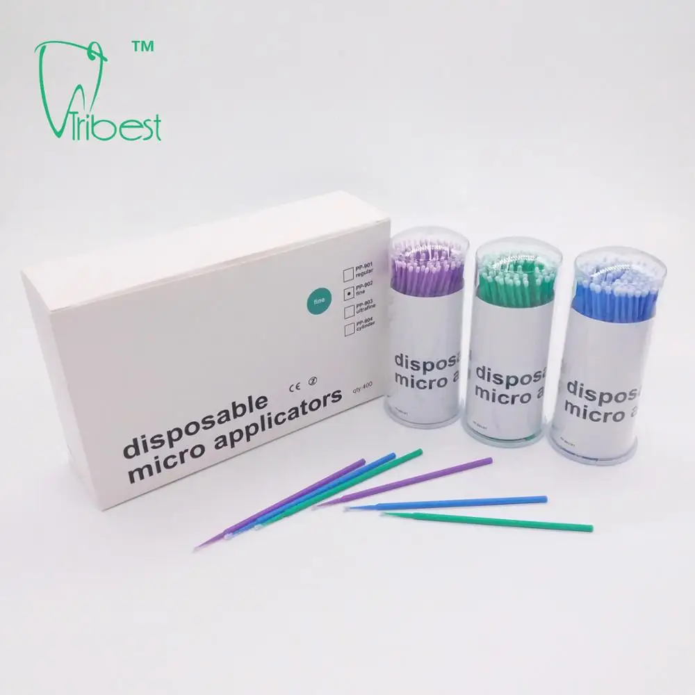 Стоматологический обычный тонкий и ультратонкий микроаппликатор/стоматологическая микрощетка