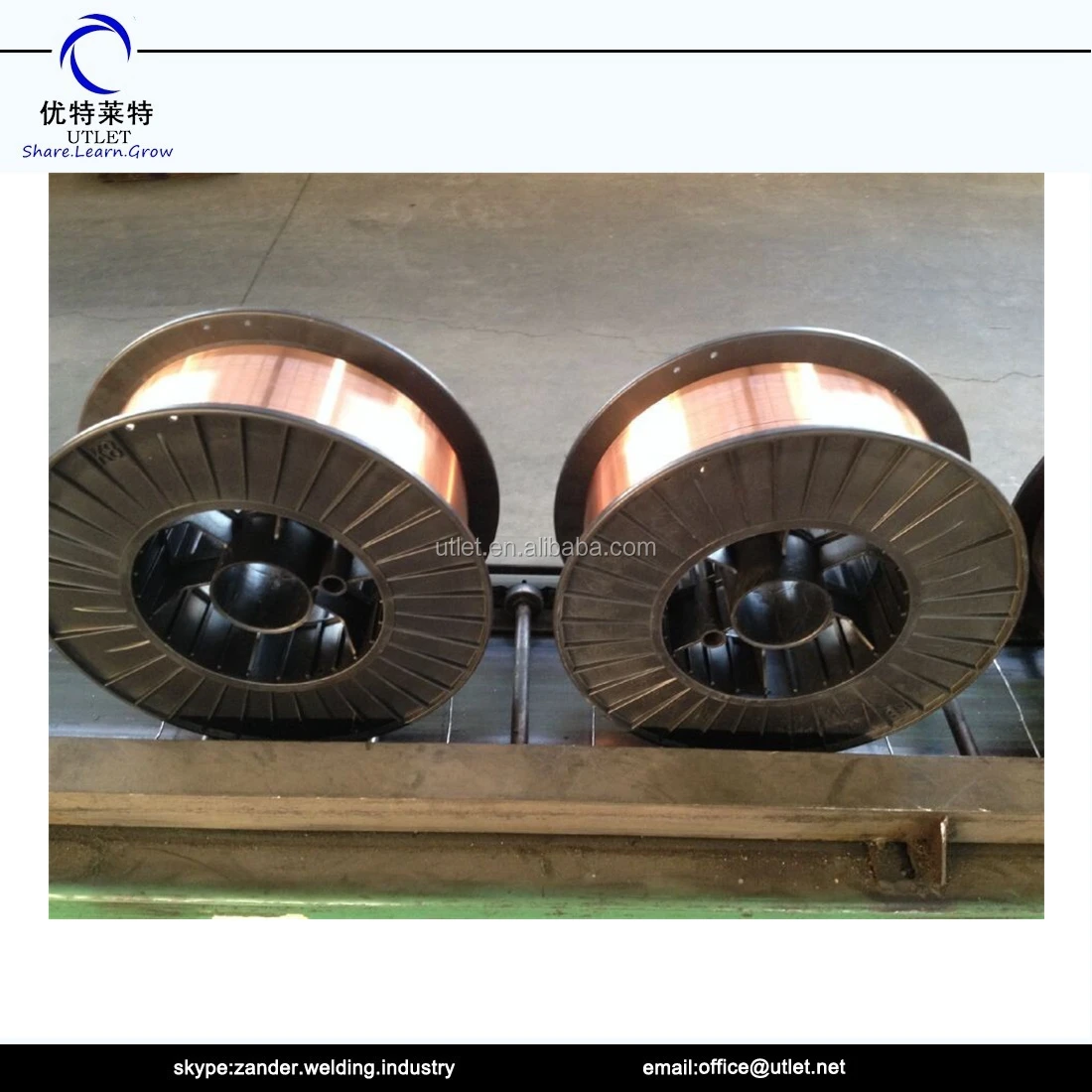 ALAMBRE DE SOLDADURA WELDING WIRE AWS ER70S-6 0.9mm