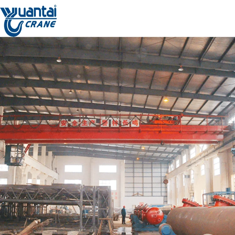 QB type10 ton 50 ton explosion-proof double girder overhead bridge crane from China for sale