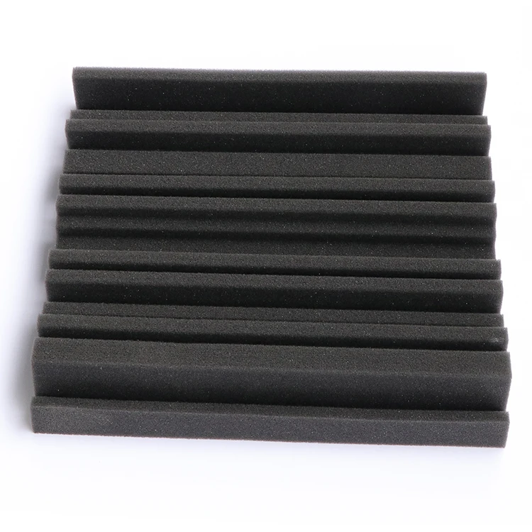 High Density Wholesale Fire Retardant Music Recording Studio Soundproofing Foam Tiles Panels Sound Proof Acoustic Foam