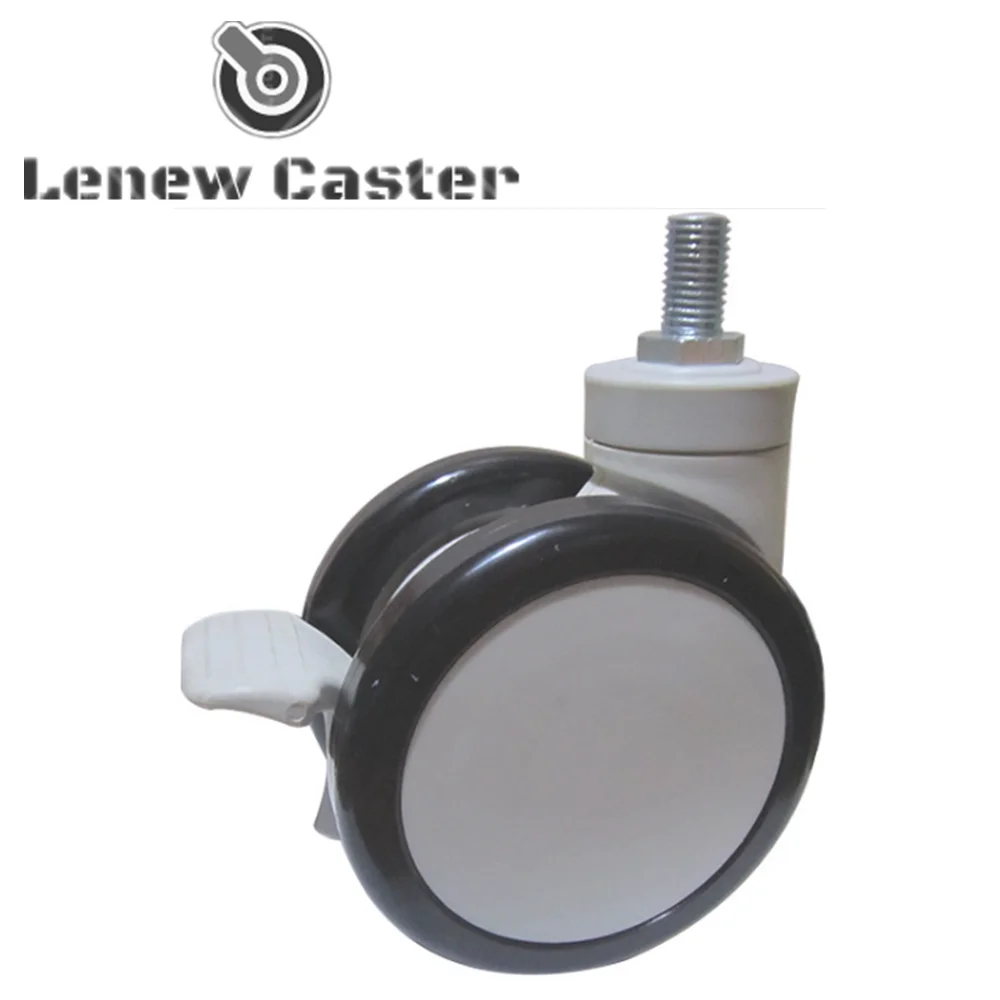 All plastic medical wheel caster