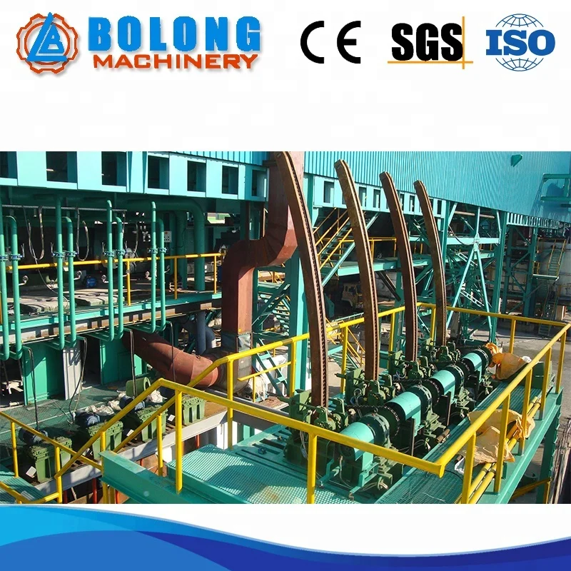continuous casting machine, ccm for steel billets