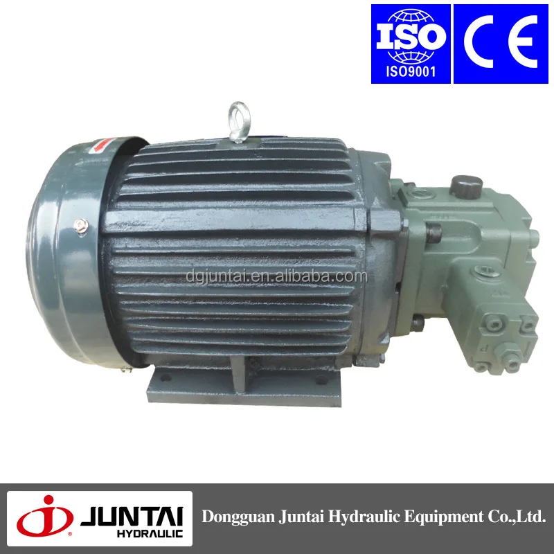 
three phase AC 2.2kw 3HP-4P-30L type motor connected with VP40 pump 