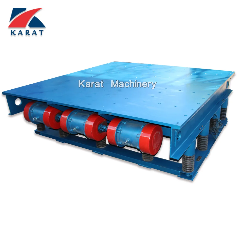 Vibrating table price vibration table for concrete moulds