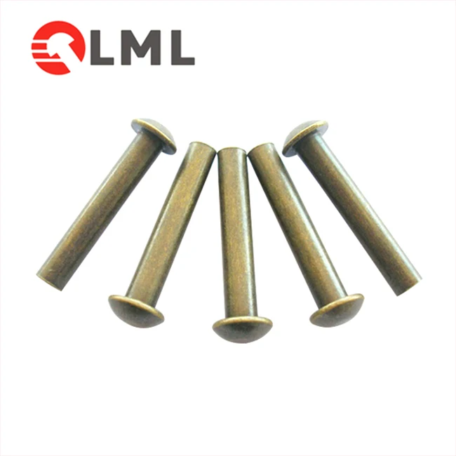 
China Micro Miniature Wheel Boat Fan Aircraft Screw Iron Titanium Aluminum Copper Rivet For Handle Knife Wood Pcb 