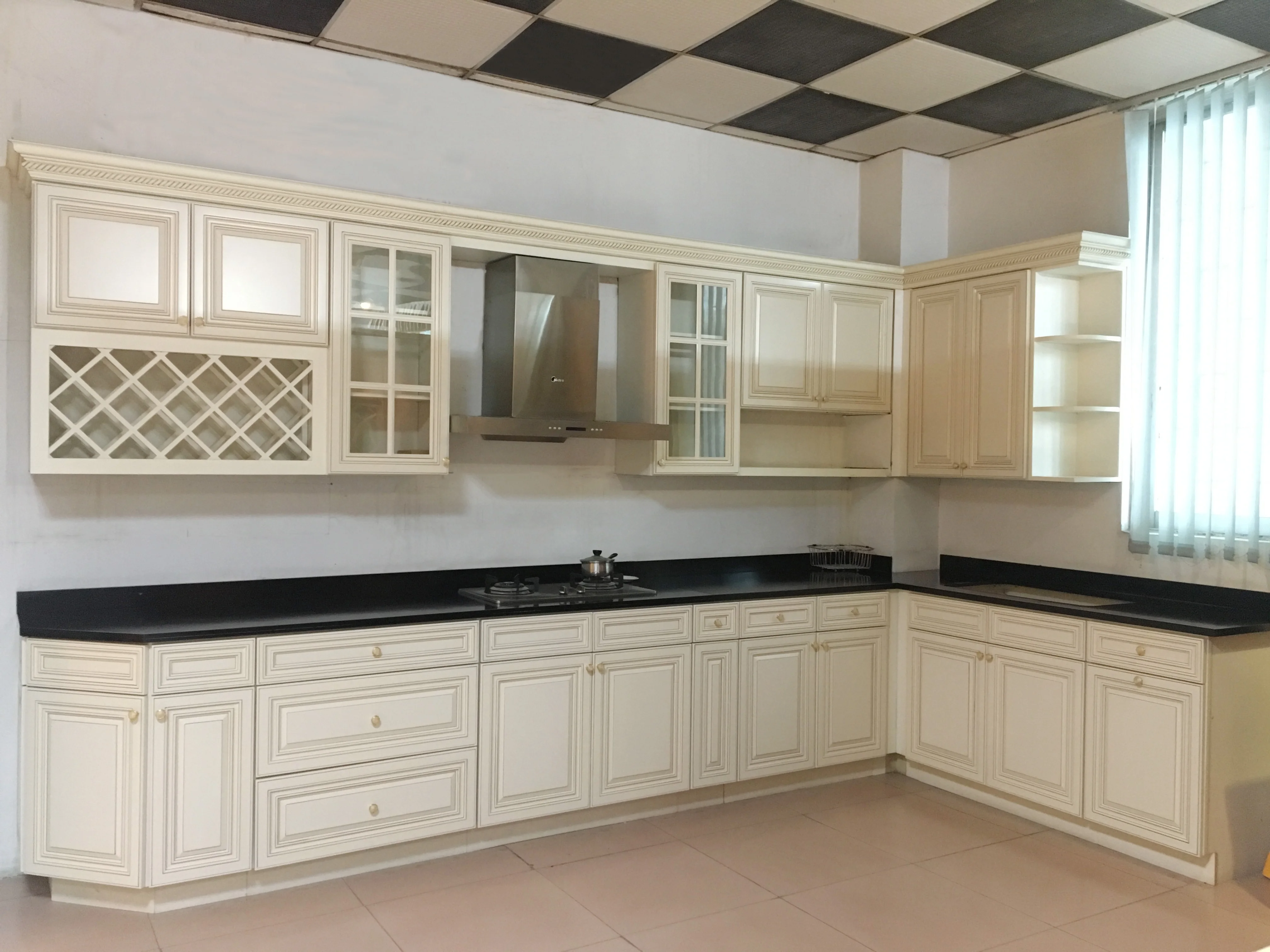 rta frame warm white kitchen cabinet