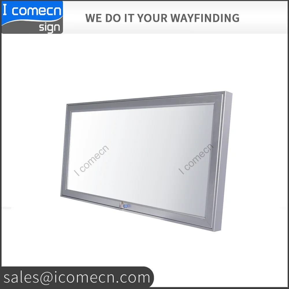 
School message board Window Display showcase messages bulletin board 