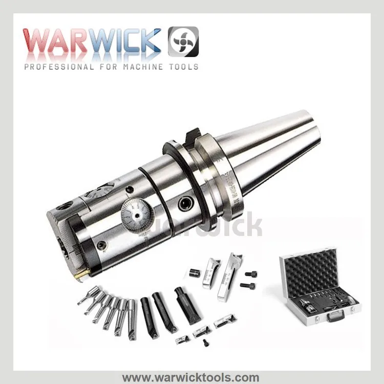 BT40 Micro Finish Adjustable Boring Bar Set