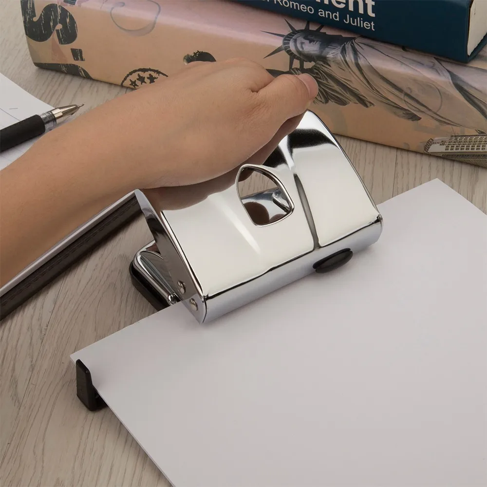 Metal peg hole punch paper two office puncher OEM & ODM