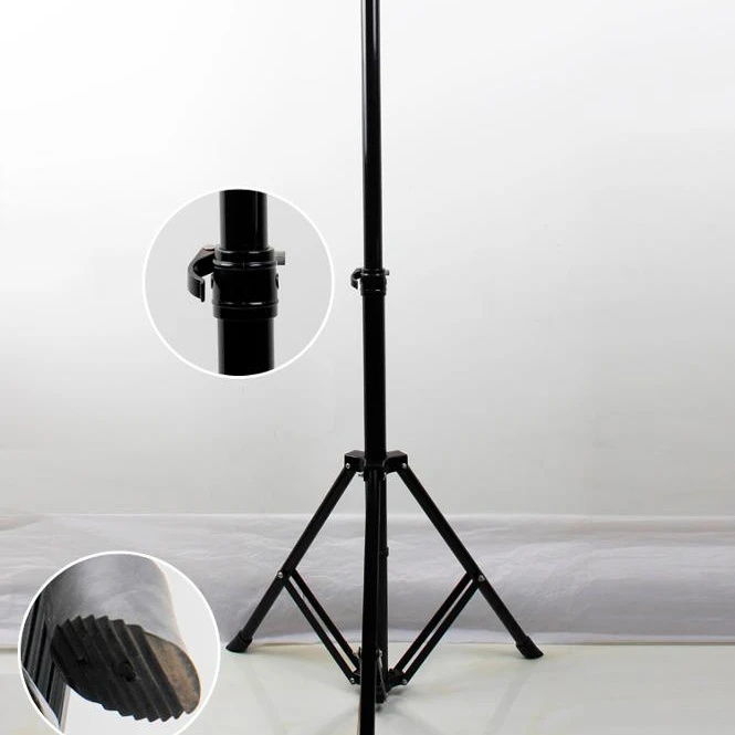 Adjustable Mannequin Tripod Stand Hair Dressing Training Head Tripod Metal Wig Stand