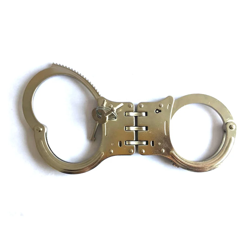 Наручники из углеродистой стали с двойной блокировкой