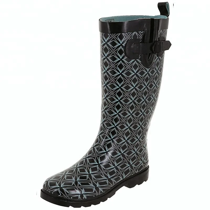 
Printed rubber rainboots , Rubber wellies , rubber boots from end manufacturer 
