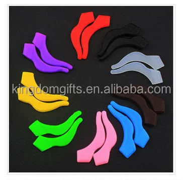 
glasses prevent slippery sets,silicone temple tips 