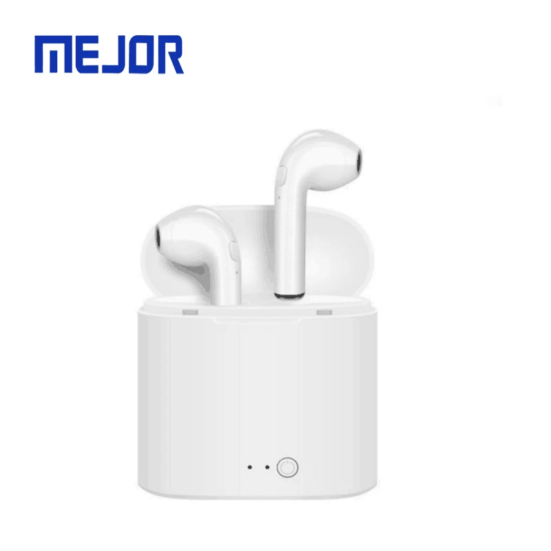 White window stereo i7 mini sports headset Pro5 earphones i7s TWS headphone i12 wireless earbud