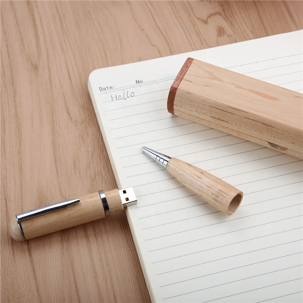 
wooden usb flash drive with box flash drives wood 