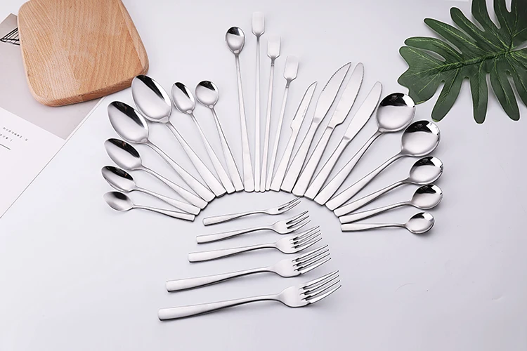 
Tableware wholesale custom stainless steel tableware golden palace style luxury cutlery stainless steel tableware wedding tablew 