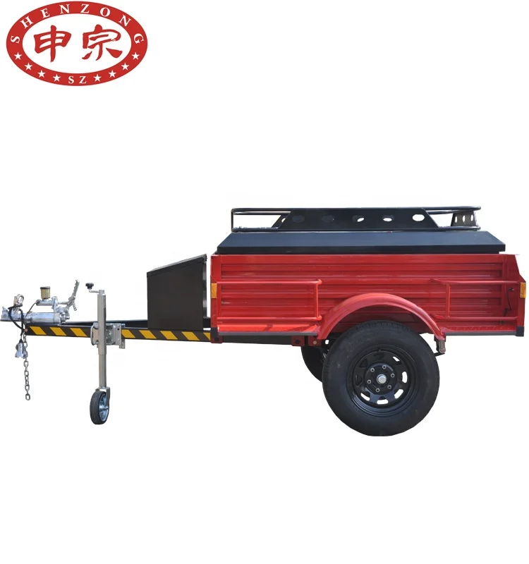 Hot Sale Off Road Small Travel Trailer With 50mm Coupler