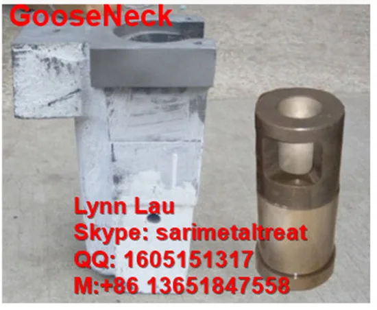 Plunger piston ring for zinc hot chamber die casting machine 50  45