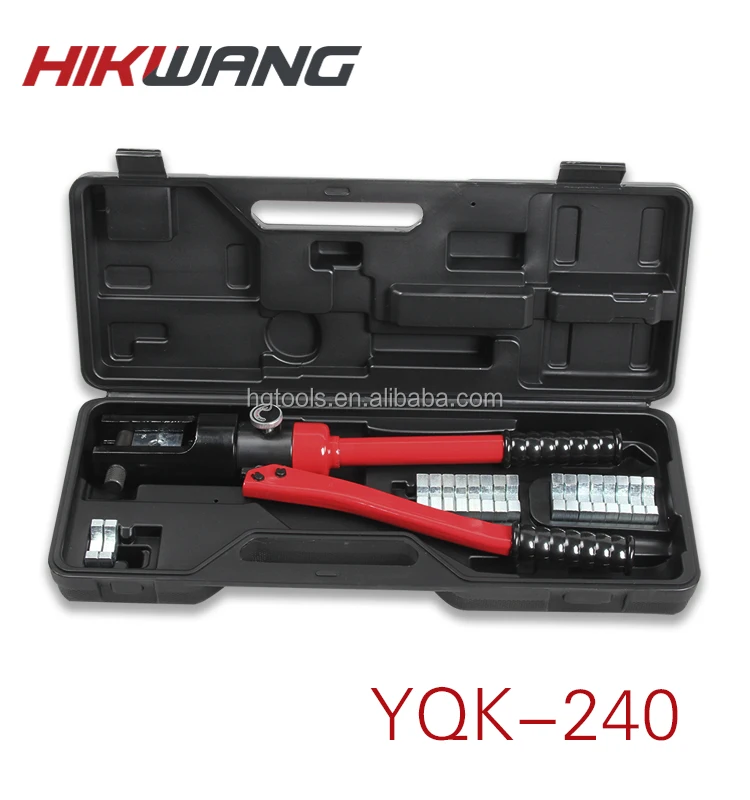 small cable lug hydraulic pliers manual yqk-70 hydraulic crimping tool