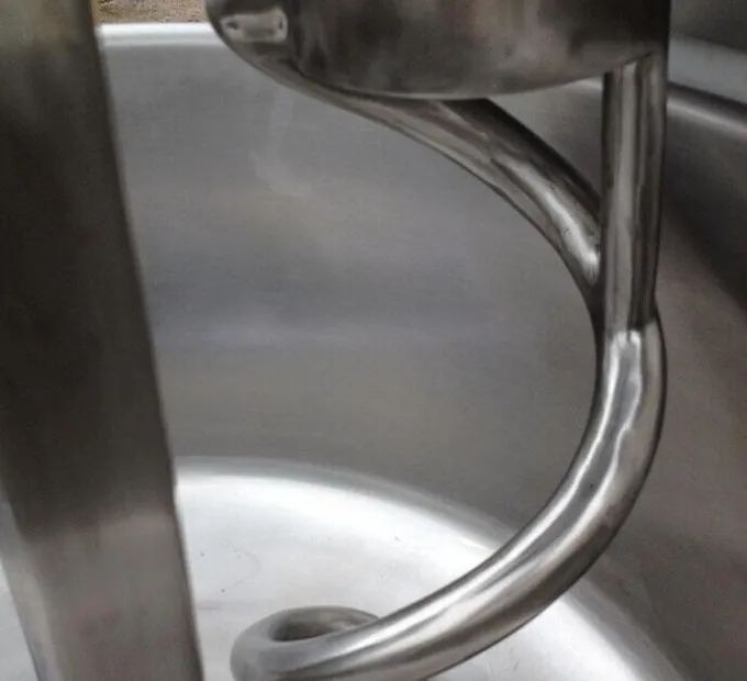 Double Speed 25 KG Spiral Dough Mixer 64 L