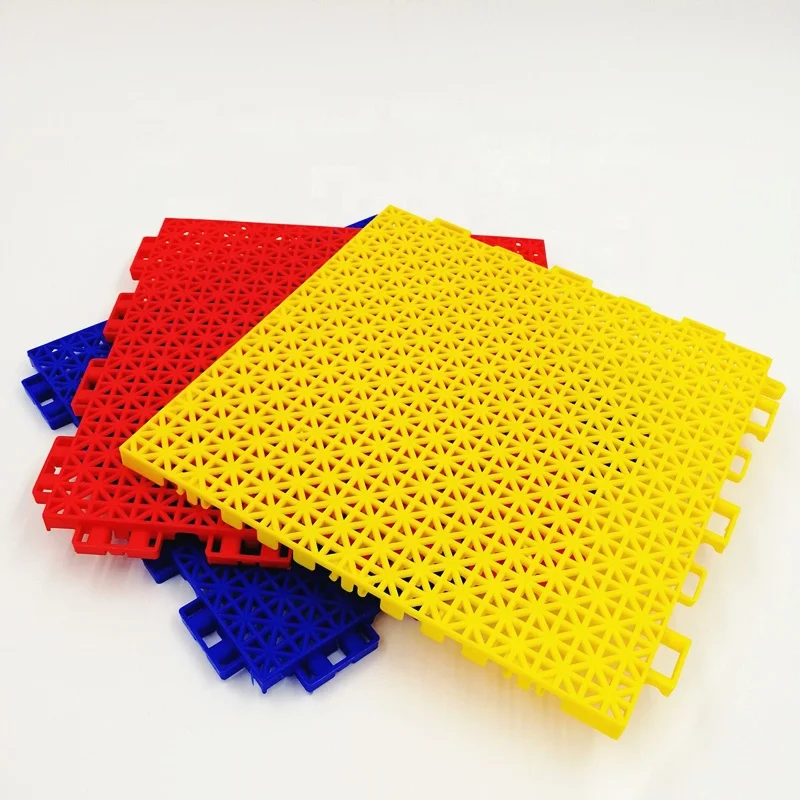 Hot sale PP material portable tennis court surface floor/ tennis court carpet