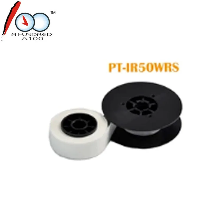 Compatible Max LM IR300WRS white ink ribbon 12mm * 50m for ribbon printer LM-370/380/390