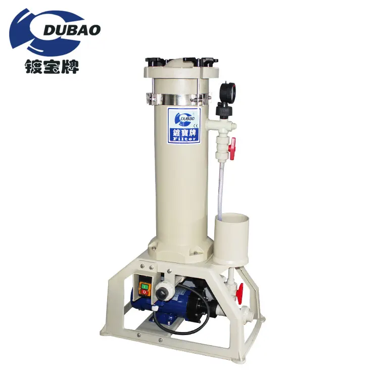 Nickel/Gold/Zinc Plating Plant Using Filtration System Filter Vessel for circulation