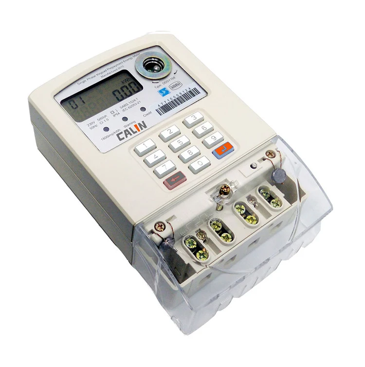 Hot Sales Standard Sts Prepaid Electricity Meters With Rf Rs485 Keypad Prepayment Energy Meter