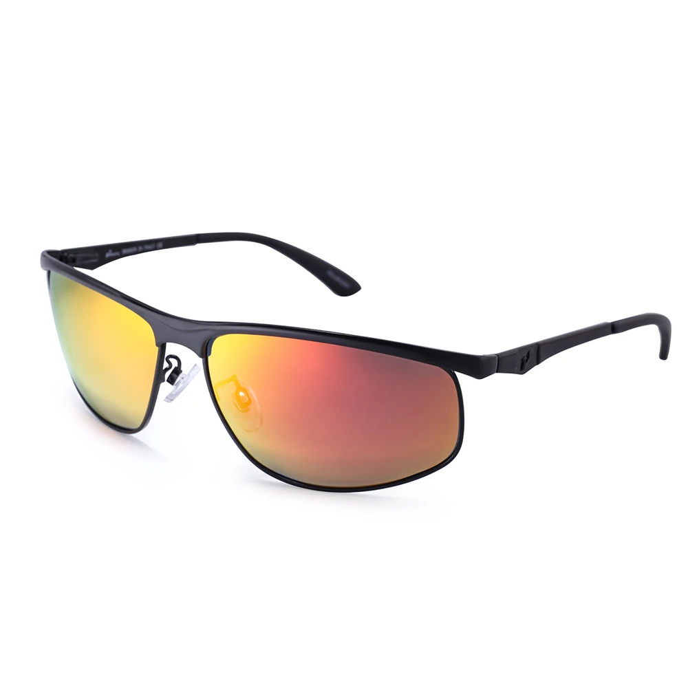 16618 Professional unbreakable cycling metal polarized sunglasses sports men