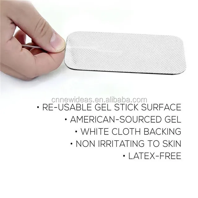 Wired Self-Adhesive Electrodes Premium Replacement Pads for TENS Units