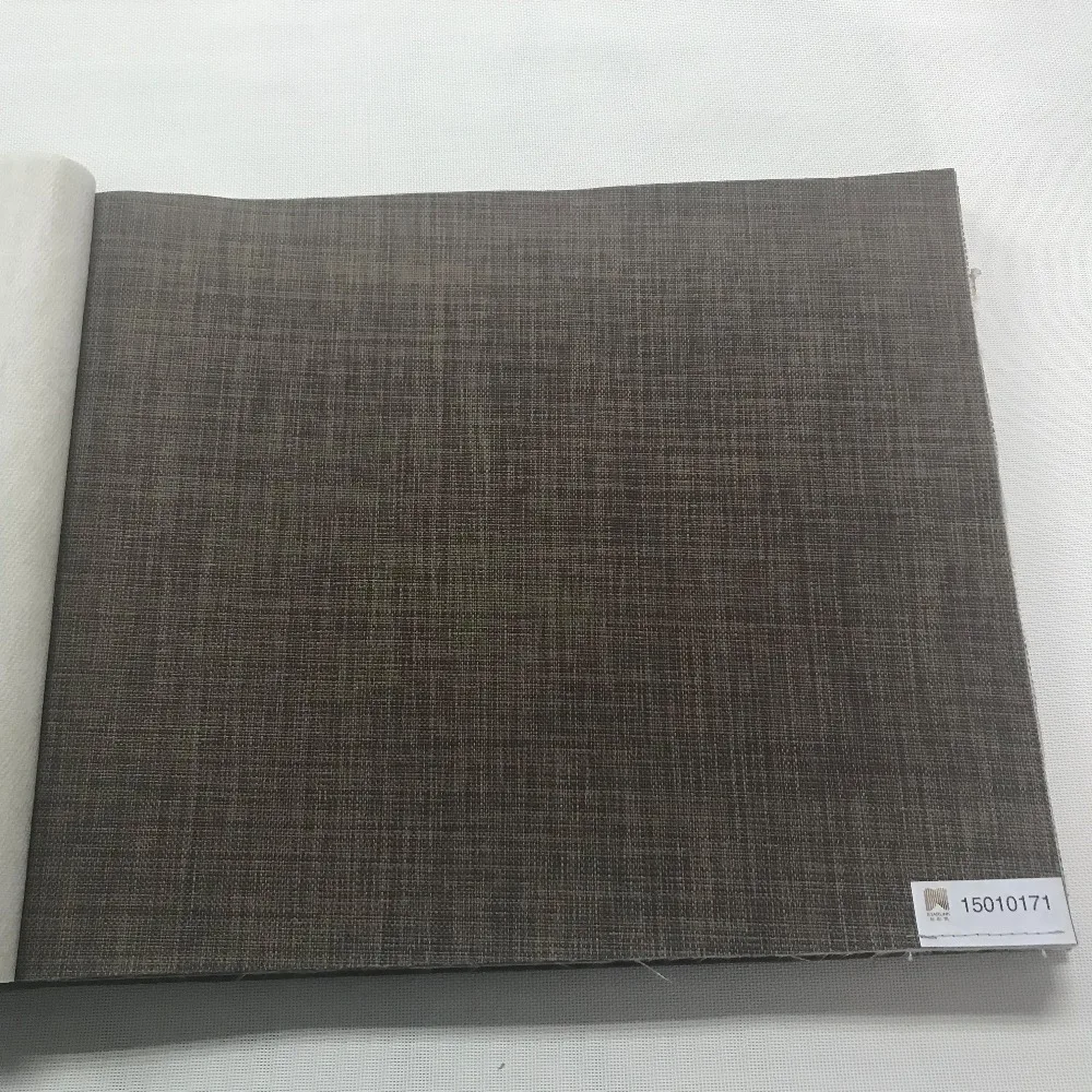 high quality modern vinyl woven wall paper rolls from China