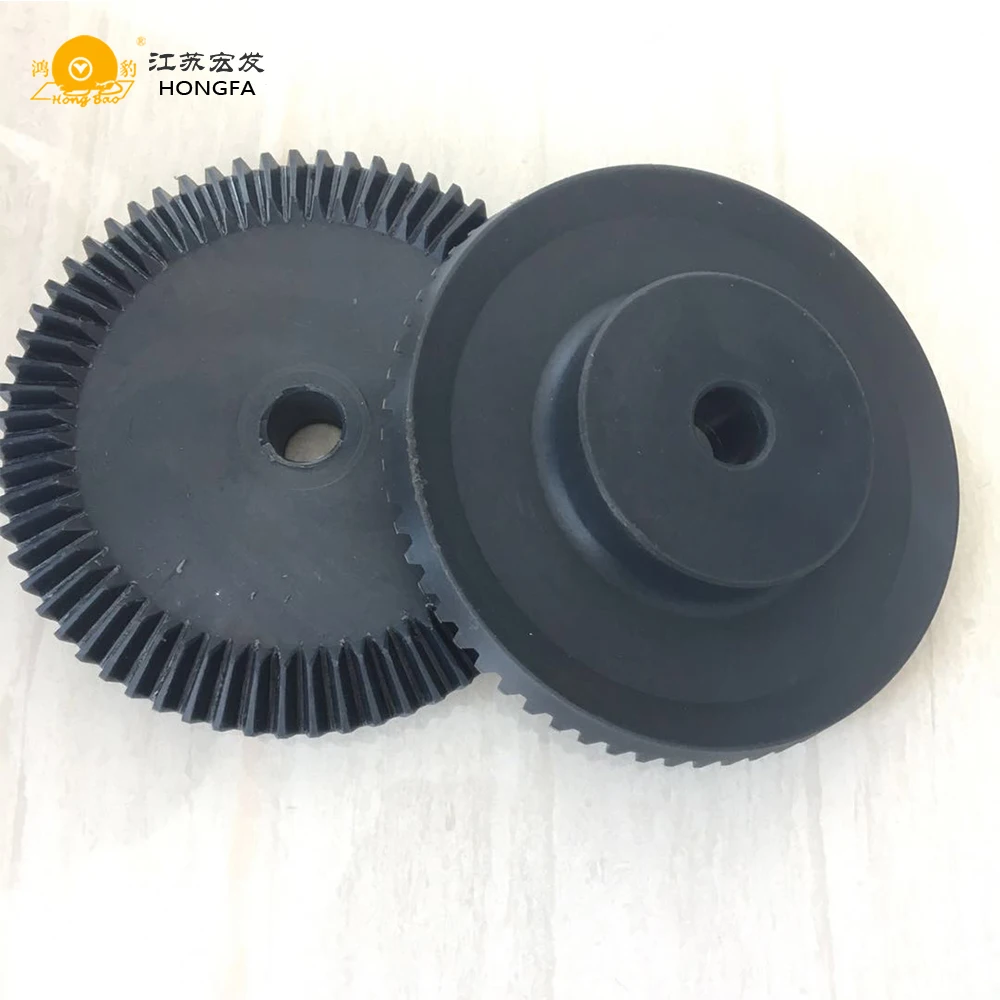 Durable bevel plastic gears polyamide nylon material