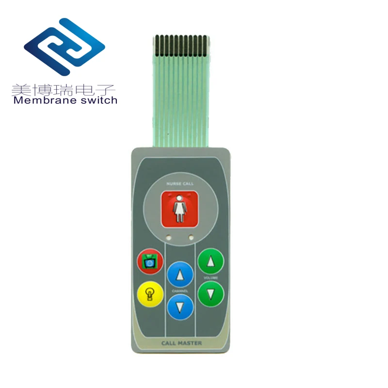 DIY membrane switch spacer foil keyboard for experimental apparatus Instrument