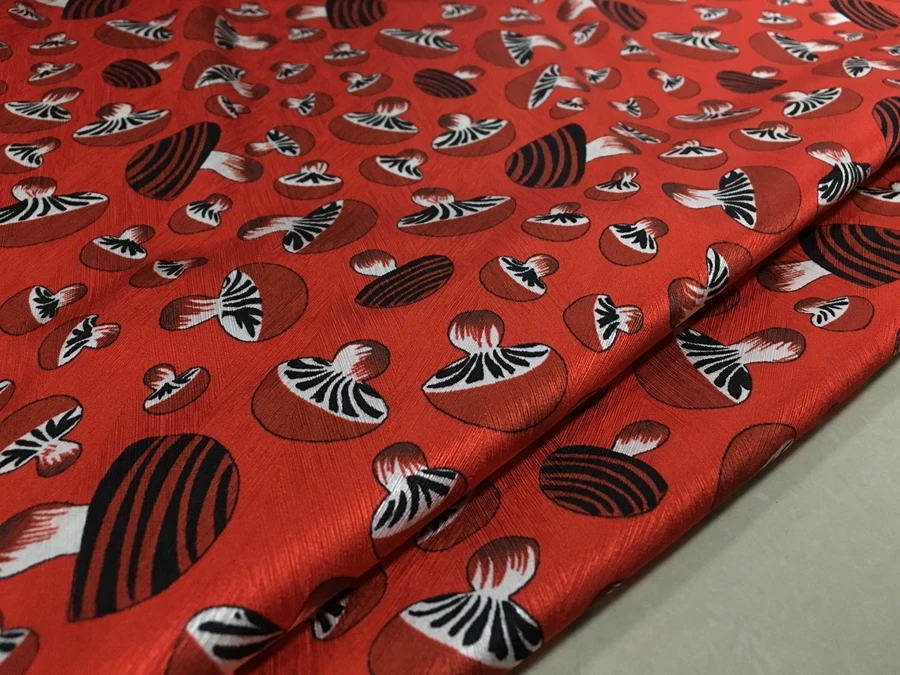 
silk jacquard fabric silk printed fabric natural silk fabric for women 