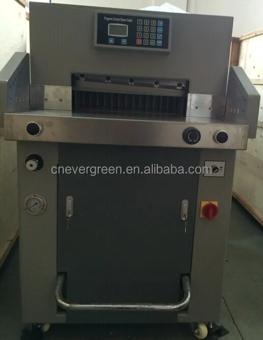 China factory guillotine cutting machine, automatic paper guillotine