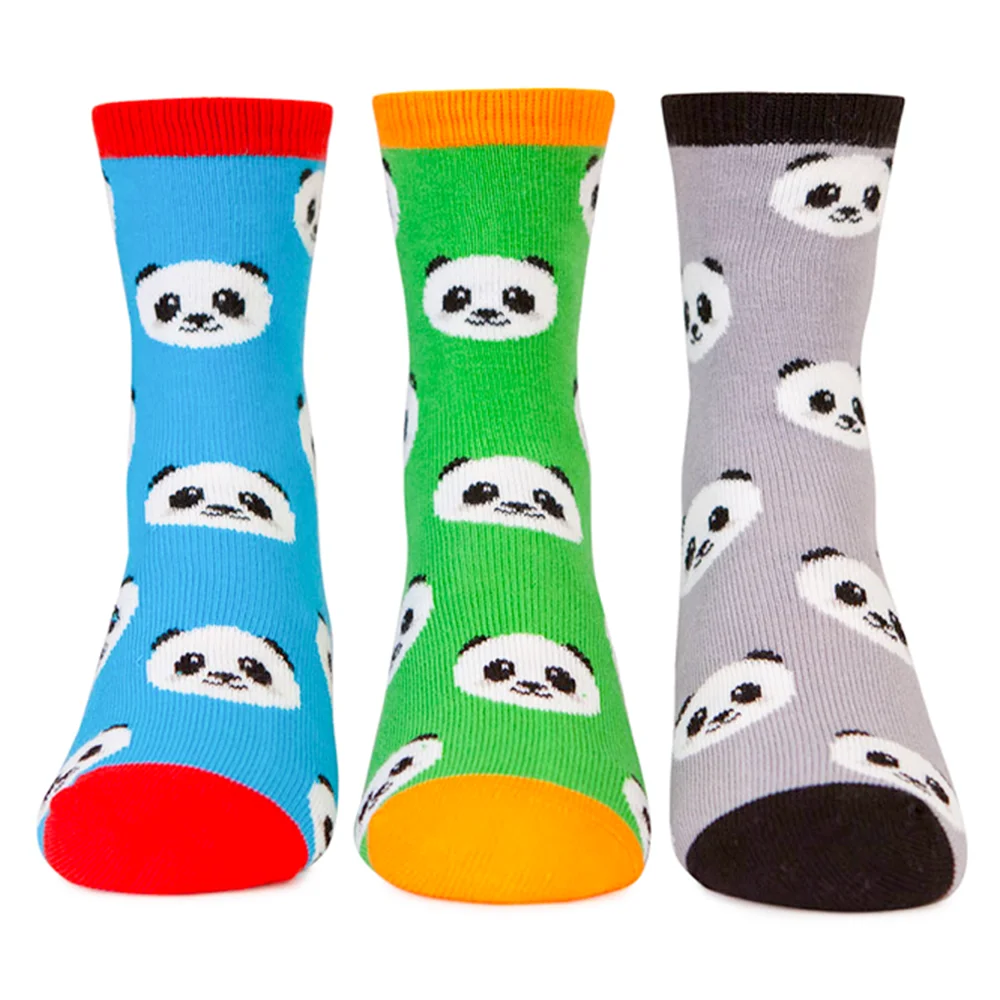 
Custom Brand Kids Cartoon Caramella Panda Socks 