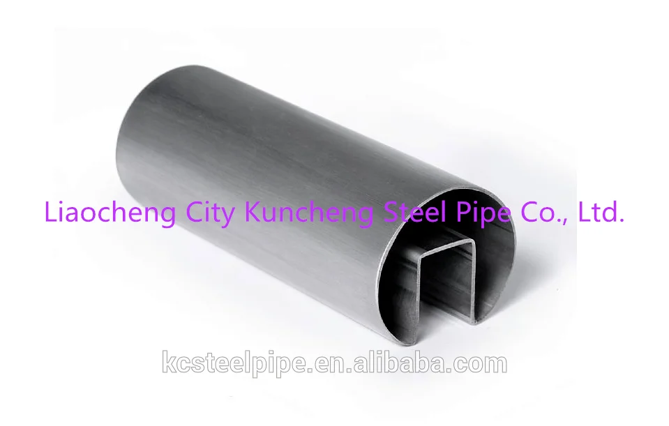 The manufacturer processed 201 304 stainless steel grooved tubes for multi-purpose special-shaped tubes