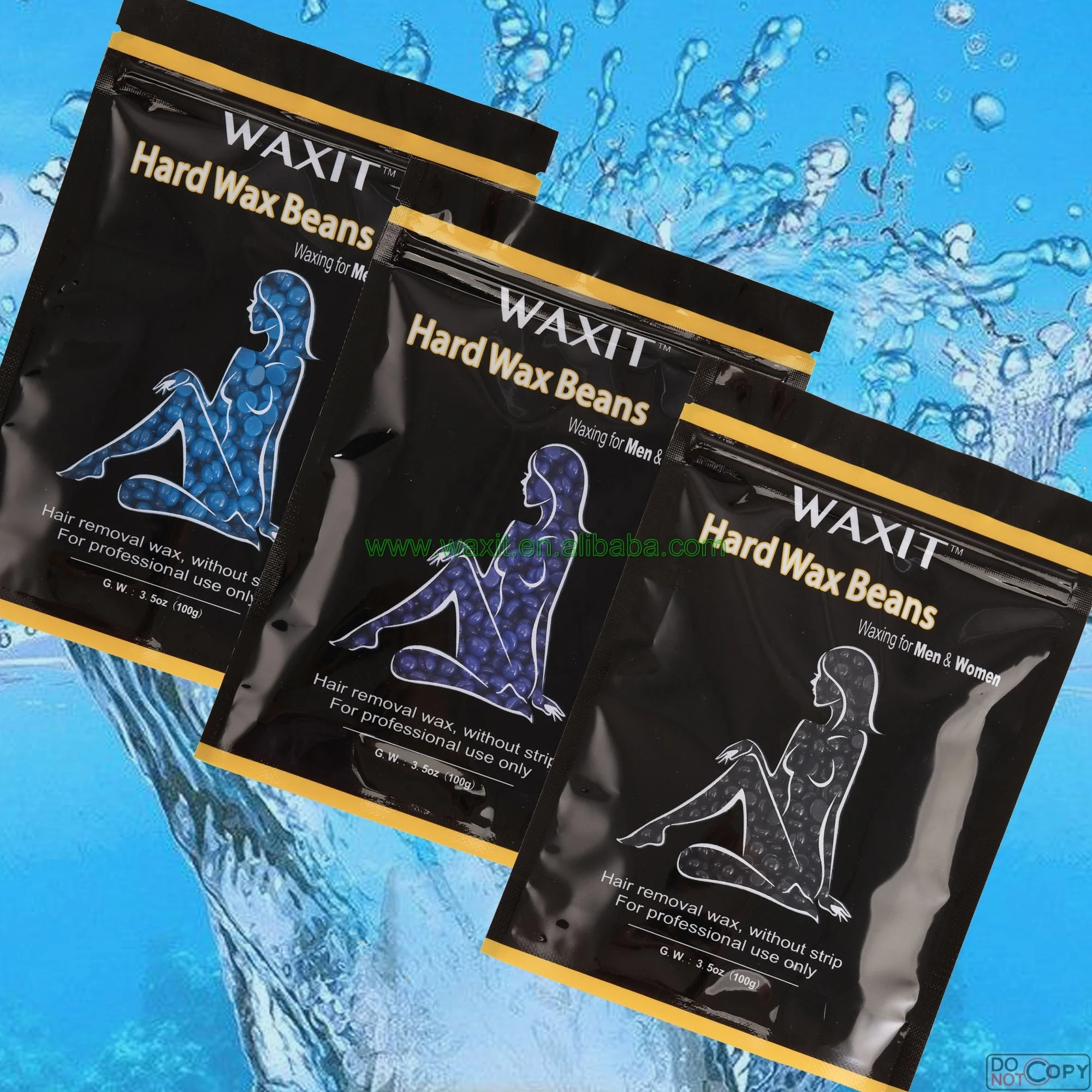 
100g Hair Removal Hard Depilatory Wax Beans With Electric Wax Warmer 