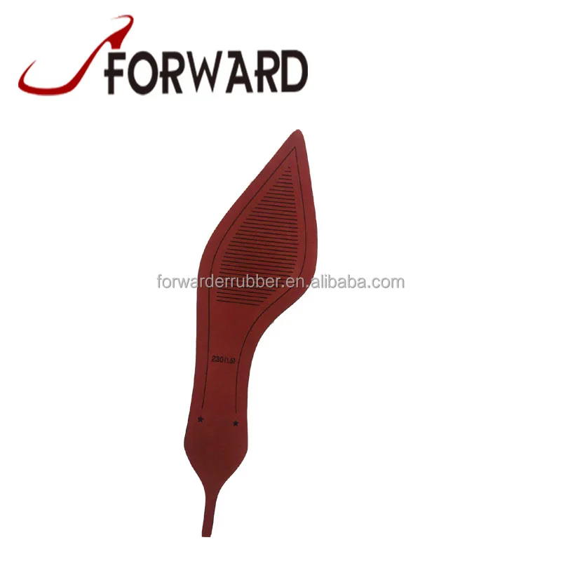 china factory light weight rubber sheet for women high heel shoes