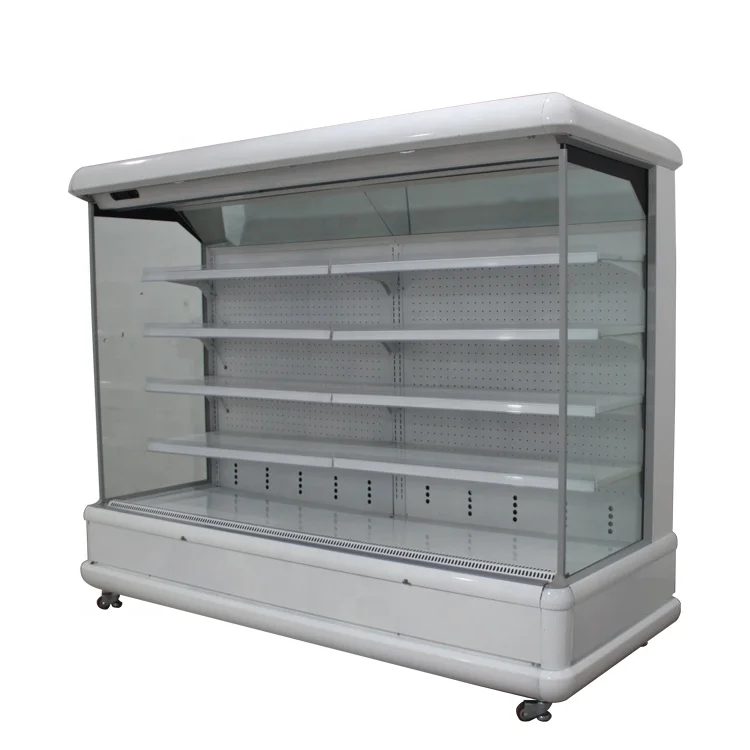Open Type Chiller Commercial Display Fridge for Sale Display Cooler Single-temperature Ce