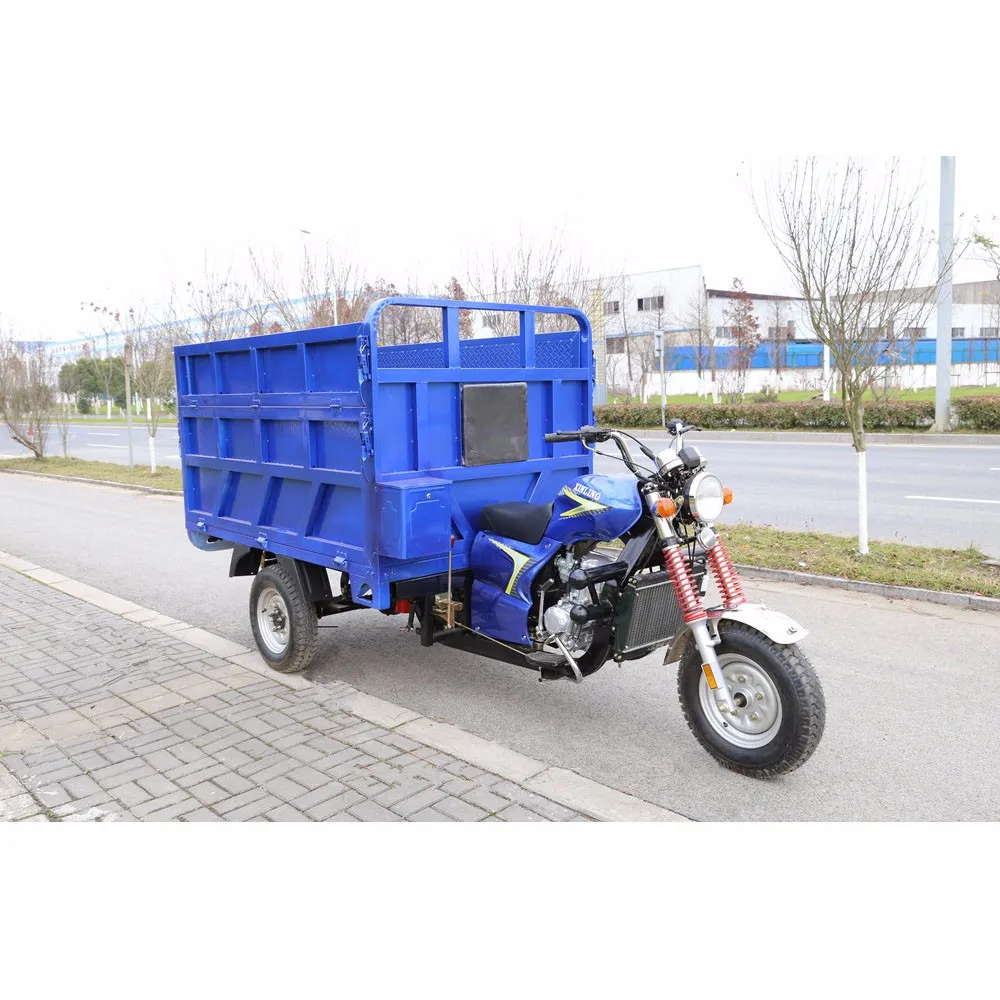 high-capacity garbage truck tricycle gasoline cargo tricycle