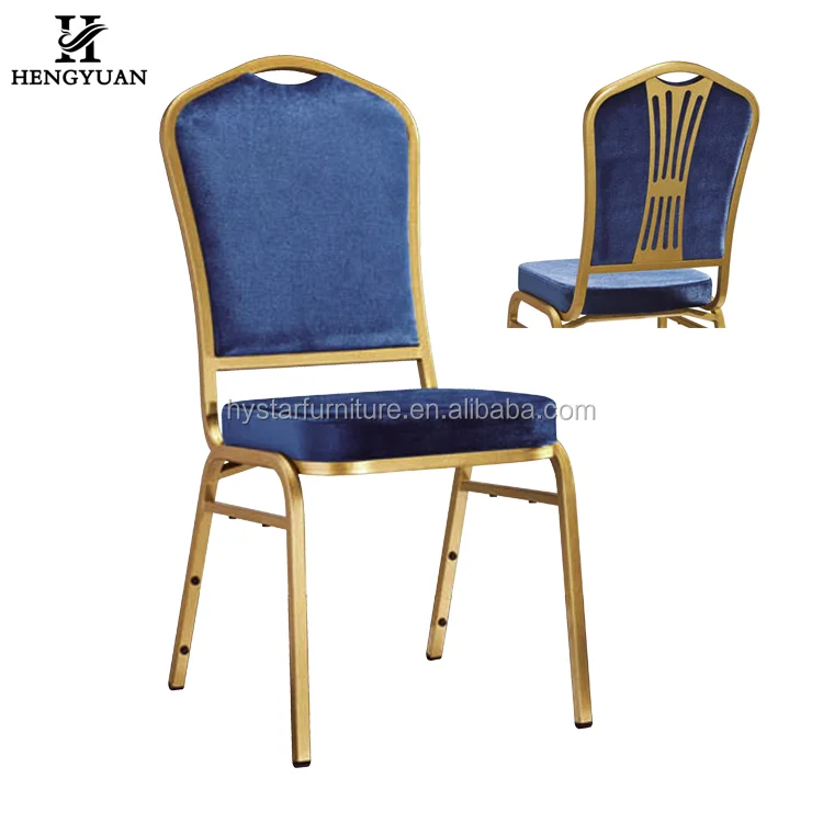 Wholesale Classic Durable Metal Stackable Hotel Furniture Banquet Chairs