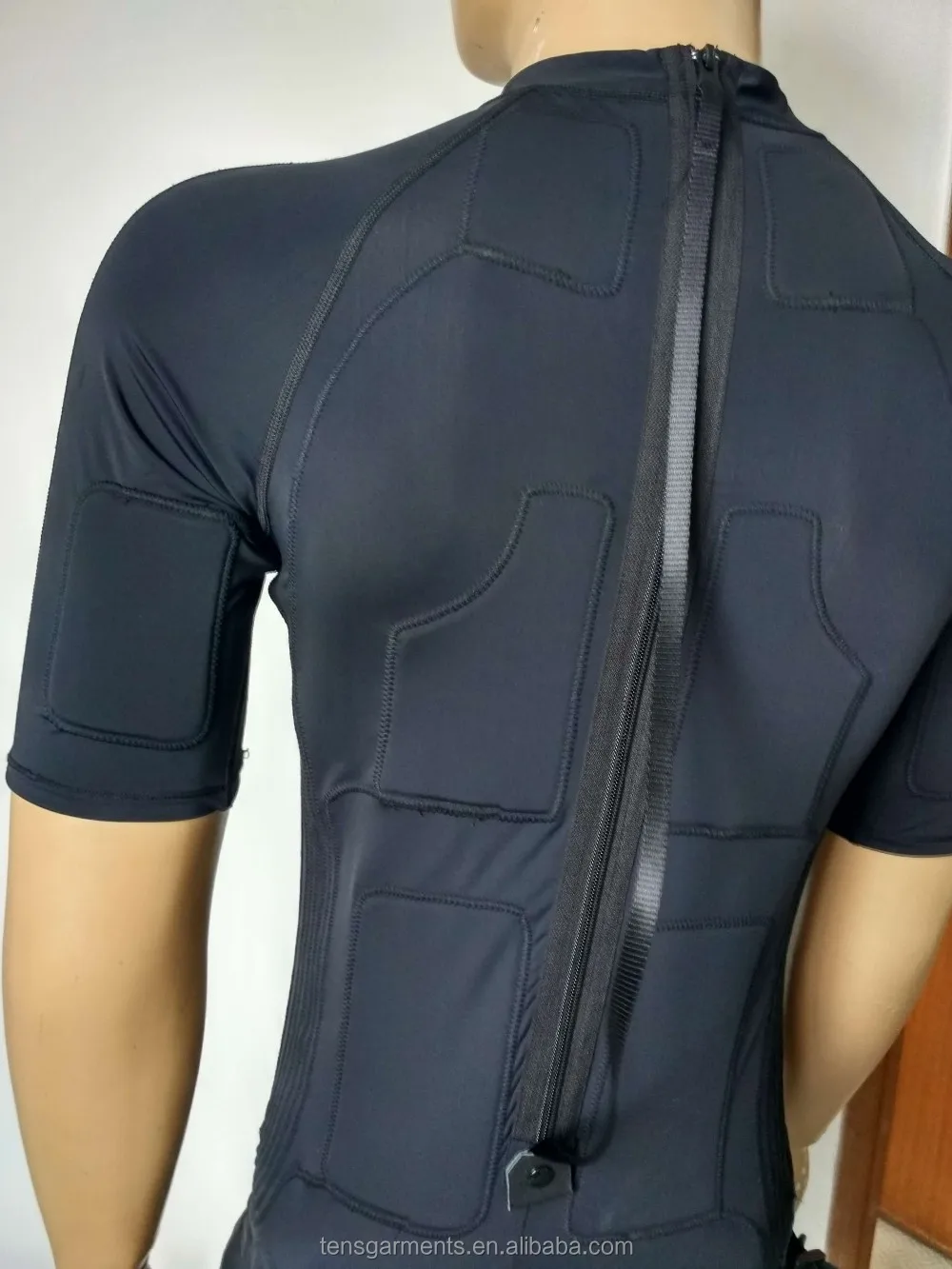 Wireless electrical muscle stimulator vest ems fitness training Suit