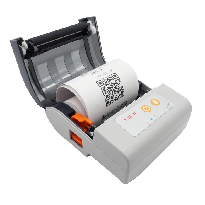 80mm mini mobile portable thermal ticket printer with auto cutter